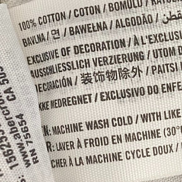 #93 Abercrombie & Fitch Camo Annie High Rise Ankle Straight - Picture 12 of 12